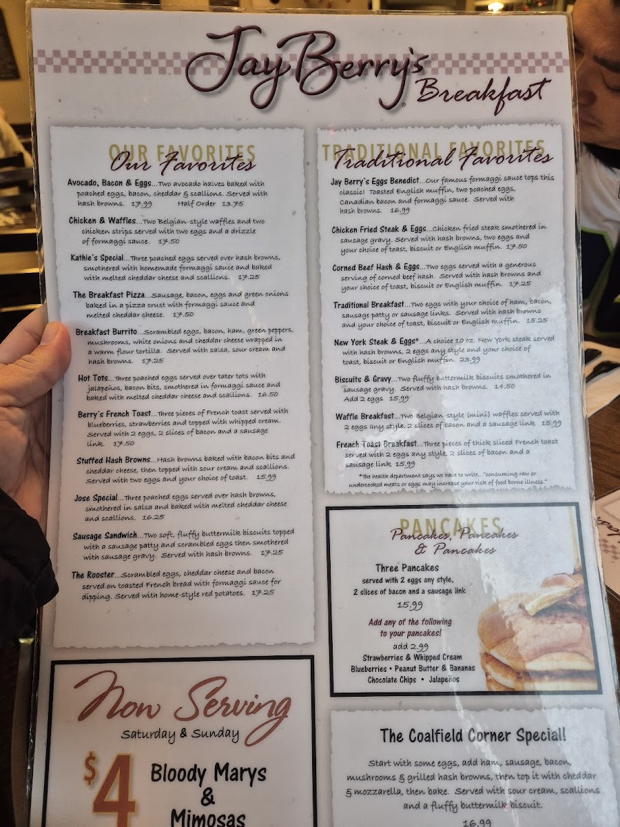 Jay Berry's Cafe Menu - Image 6